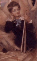 Edward Chandos Leigh at the age of 10. (1842)© Stoneleigh Trust